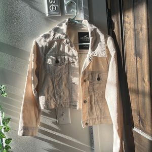 hollister jean jacket!